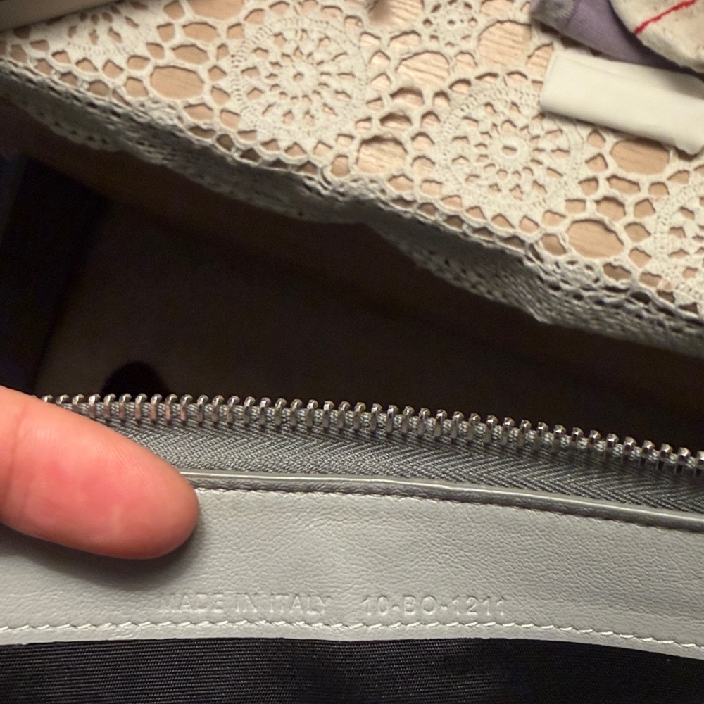 Christian Dior Long Zip Wallet With Box And Dust Bag Grey Monogram Diamond - Picture 11 of 11